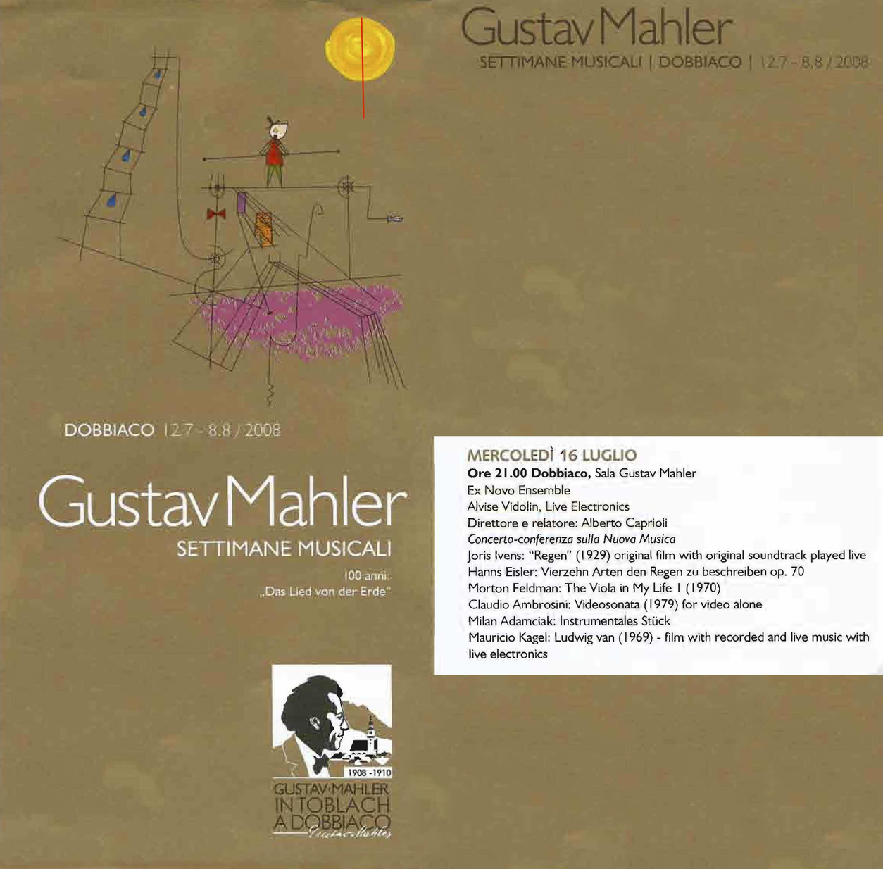 GUSTAV MAHLER MUSIKWOCHEN 2008